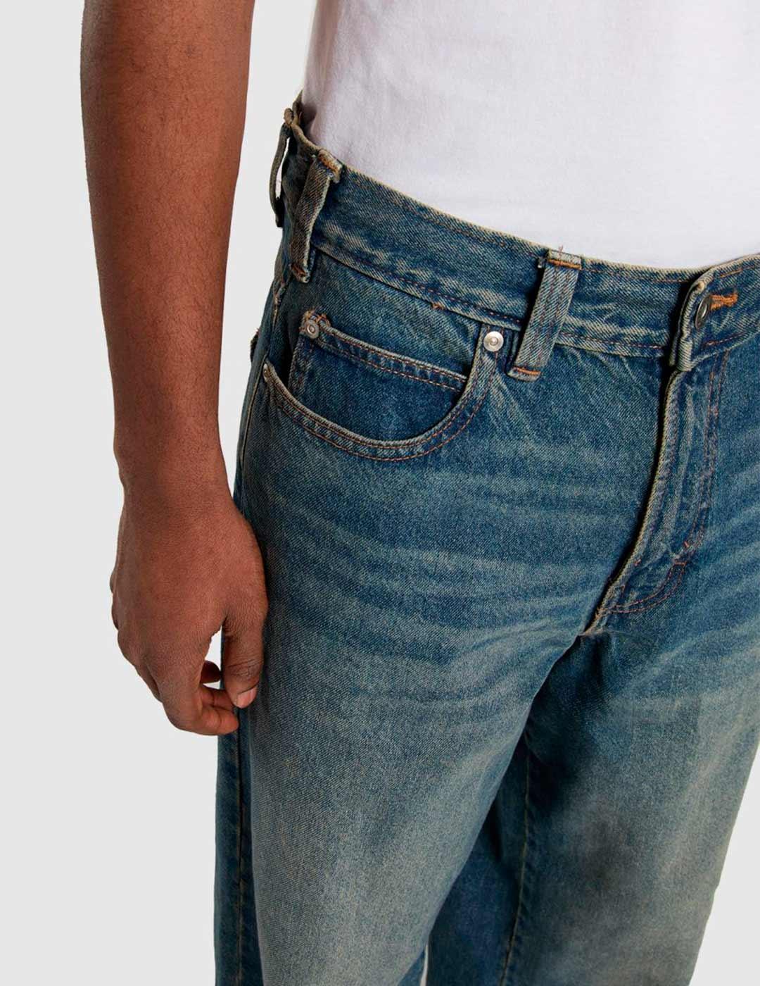 Pantalón DICKIES HILHAM - Khaki Tinted Blue