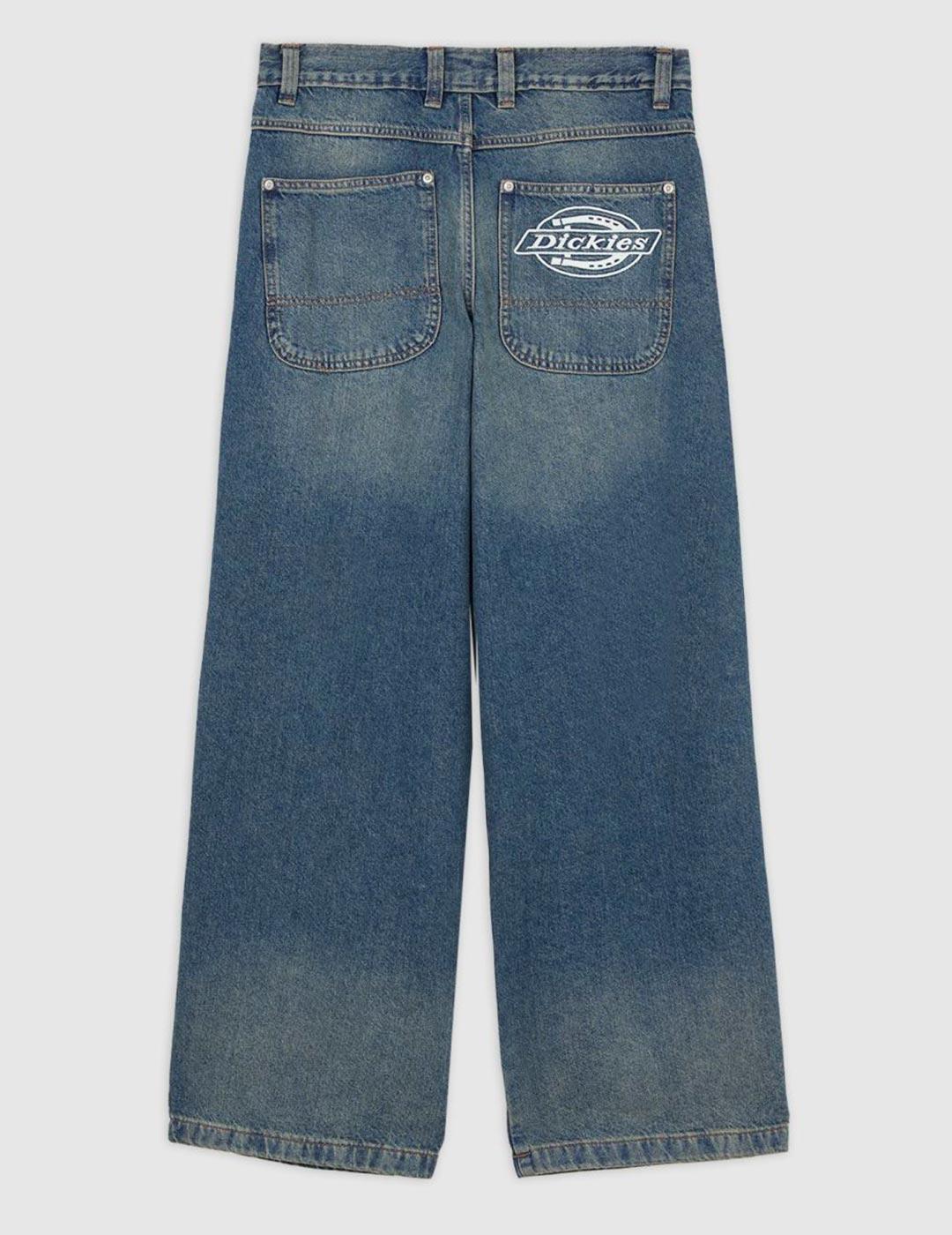 Pantalón DICKIES HILHAM - Khaki Tinted Blue