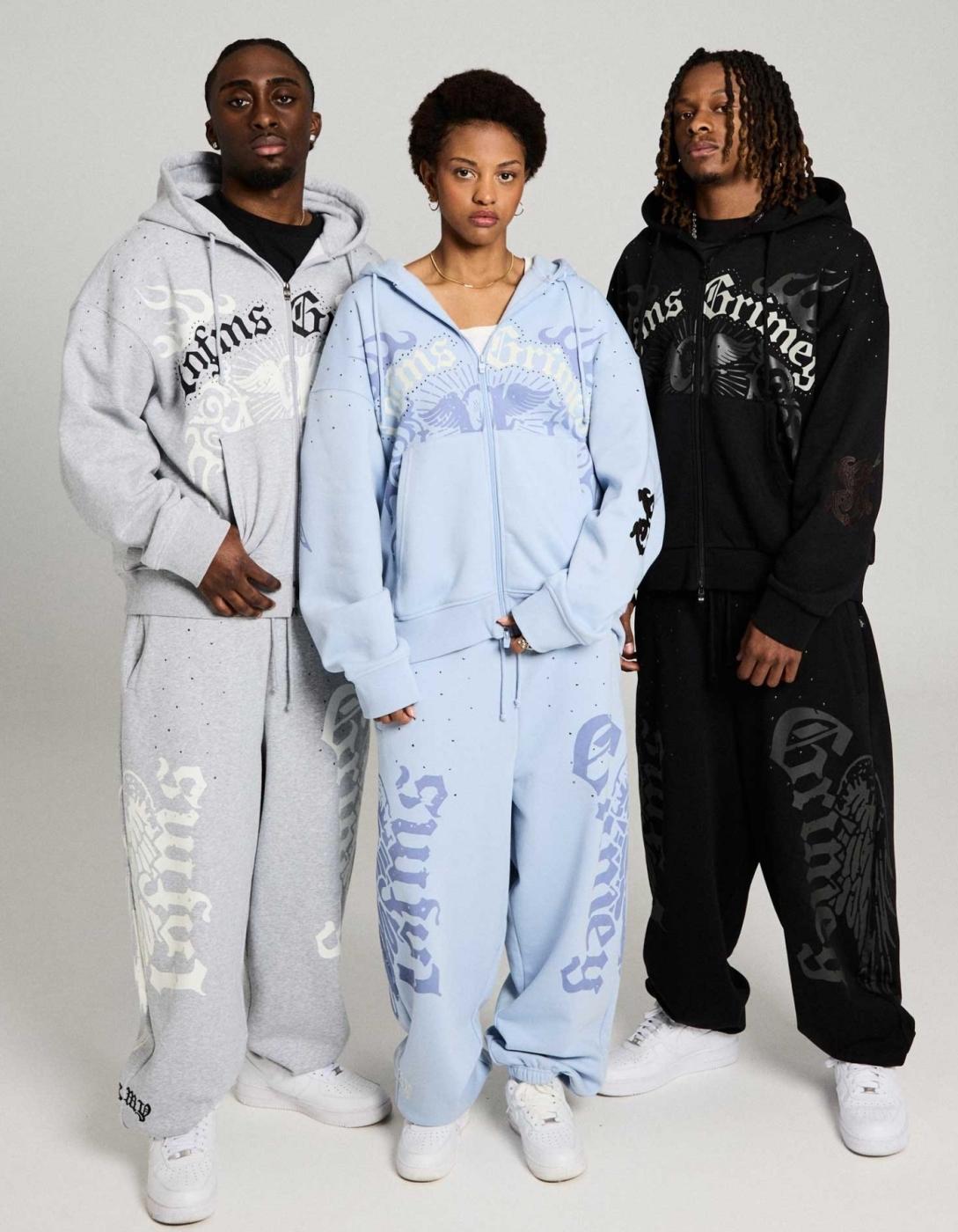 Pantalón GRIMEY CHIEF WATCHER BAGGY - Sport Grey