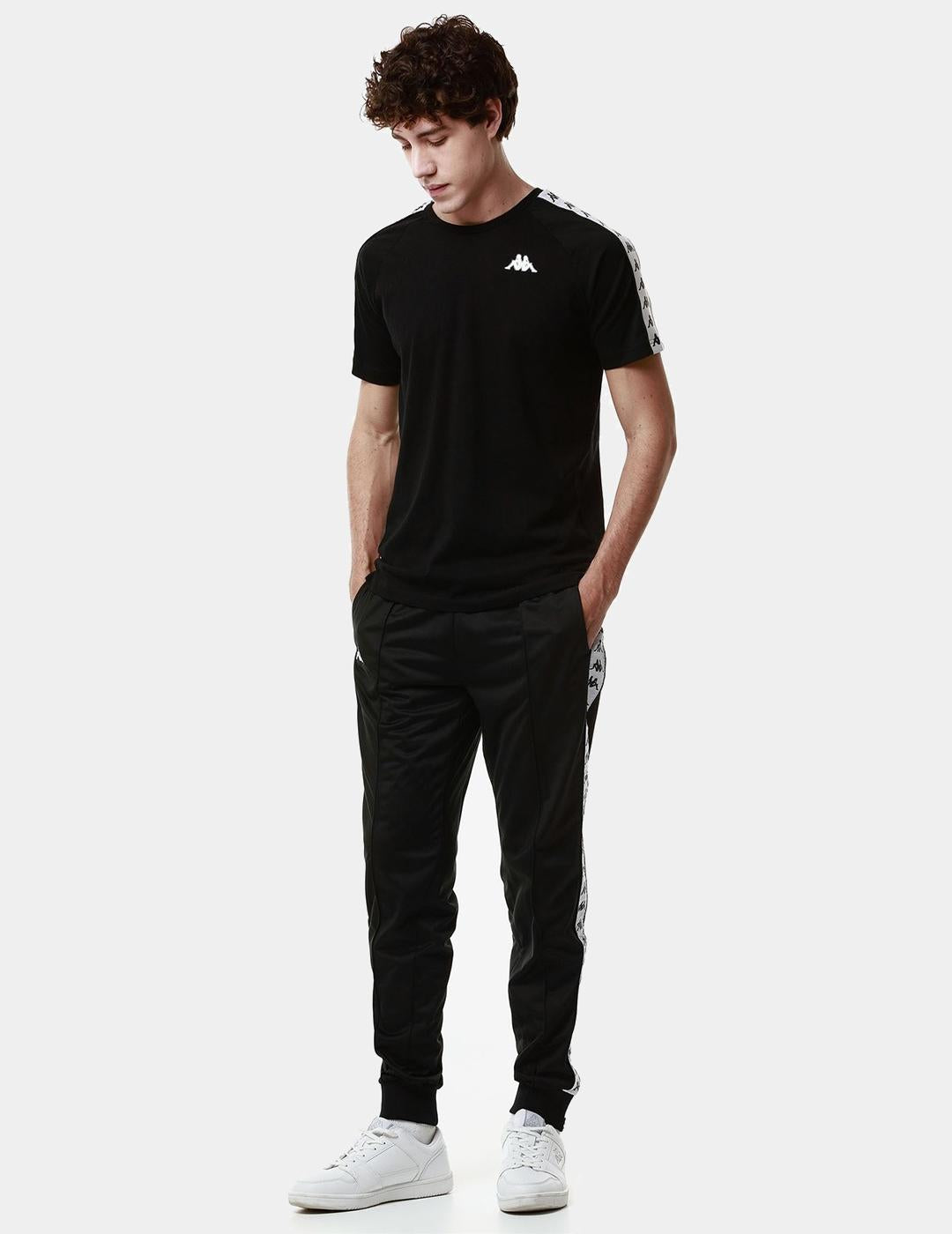 Pantalón KAPPA RASTORIA SLIM - Black/White