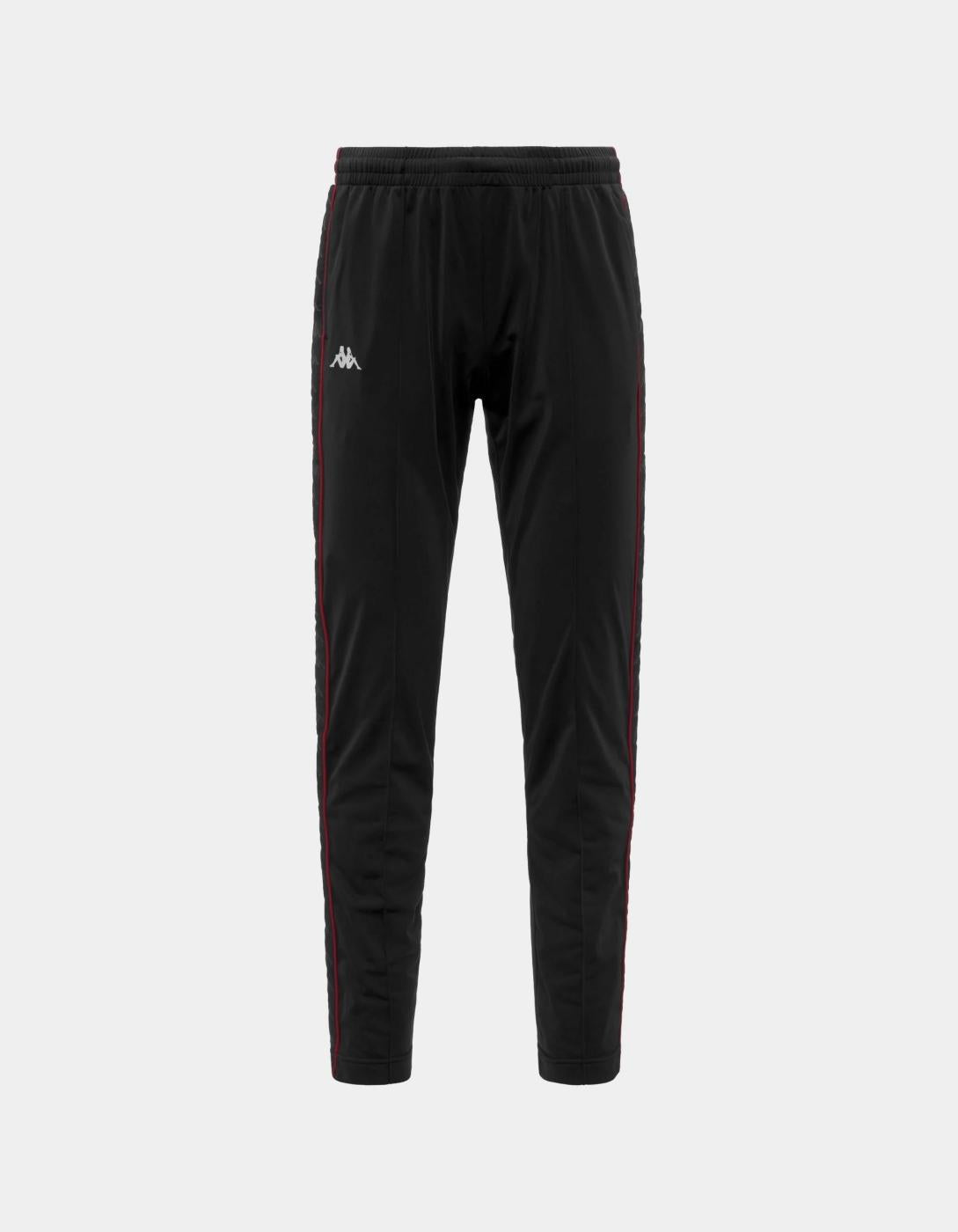 Pantalón KAPPA RASTORIA SLIM - Black/Red Racing/White