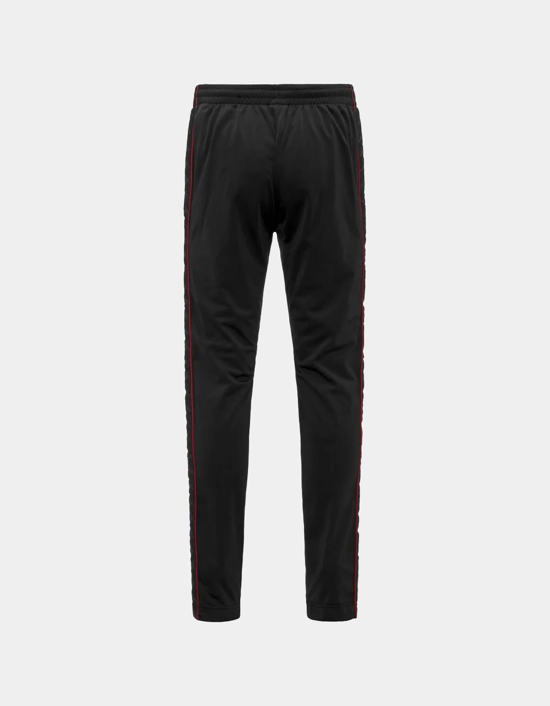 Pantalón KAPPA RASTORIA SLIM - Black/Red Racing/White