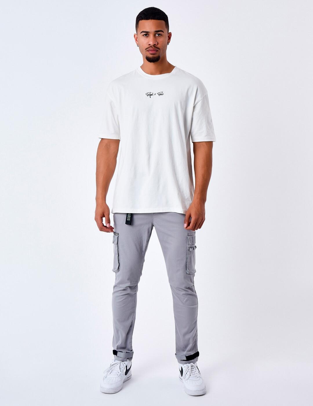 Pantalón PROJECT x PARIS 1990006 CARGO VELCRO - Gris