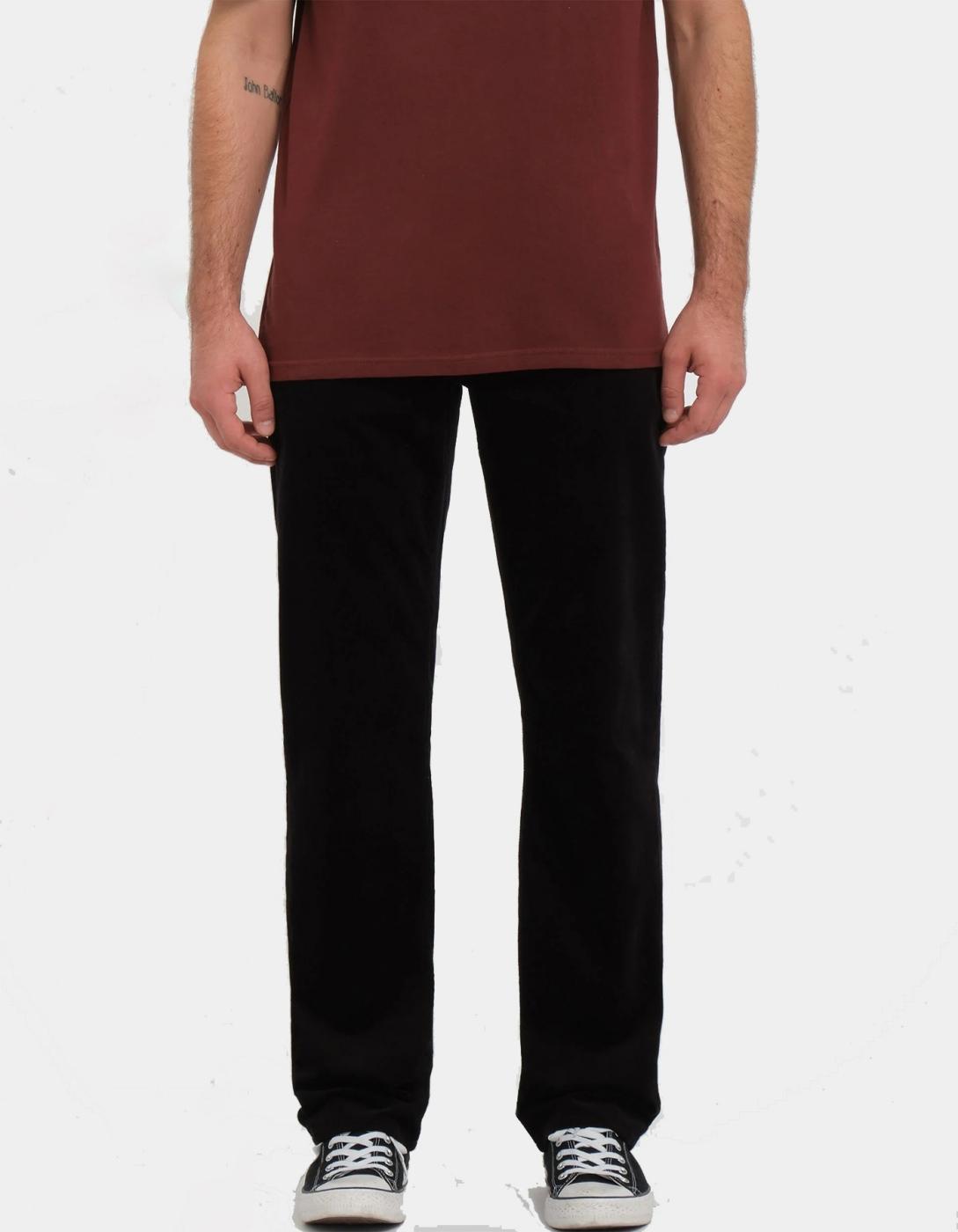 Pantalón SOLVER 5 POCKET CORD - Black