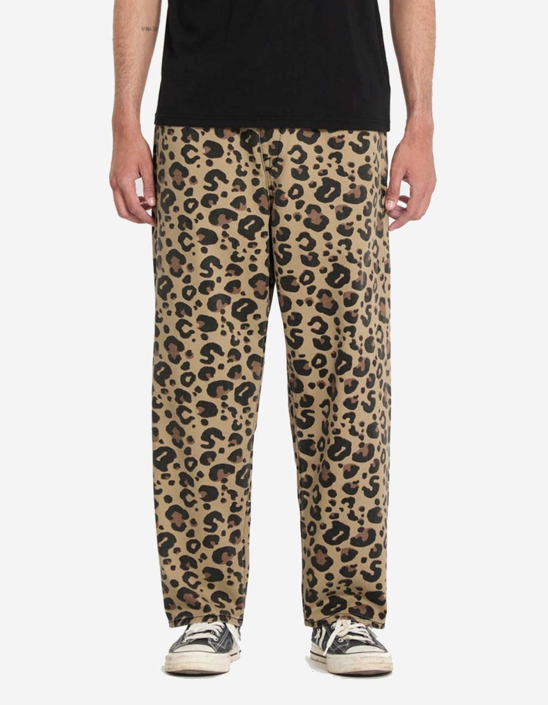 Pantalón VOLCOM FREAZY LOOSE EW DENIM - Cheetah