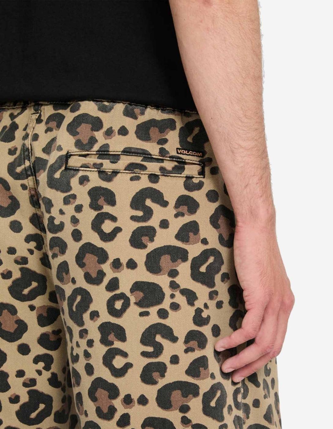 Pantalón VOLCOM FREAZY LOOSE EW DENIM - Cheetah