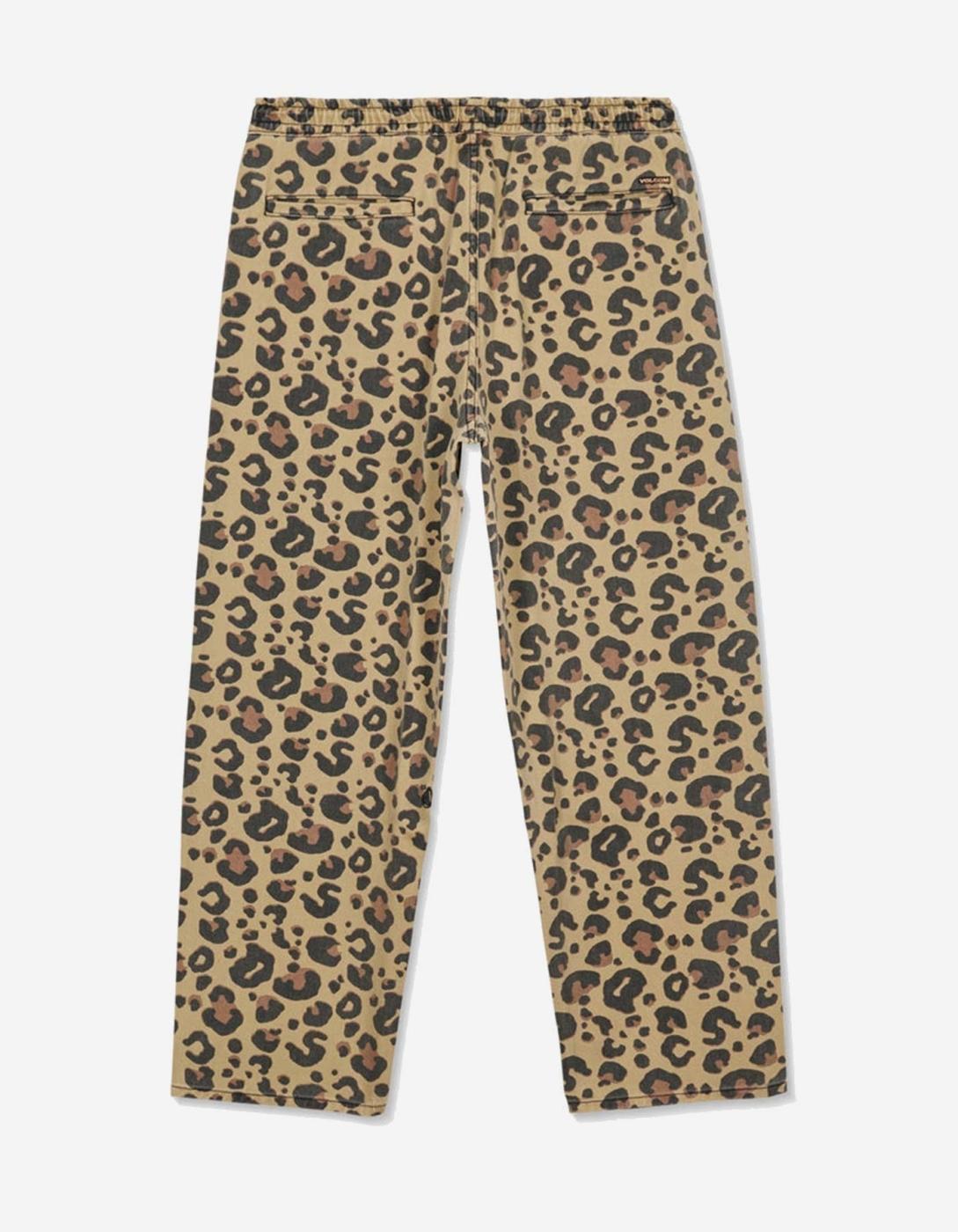 Pantalón VOLCOM FREAZY LOOSE EW DENIM - Cheetah