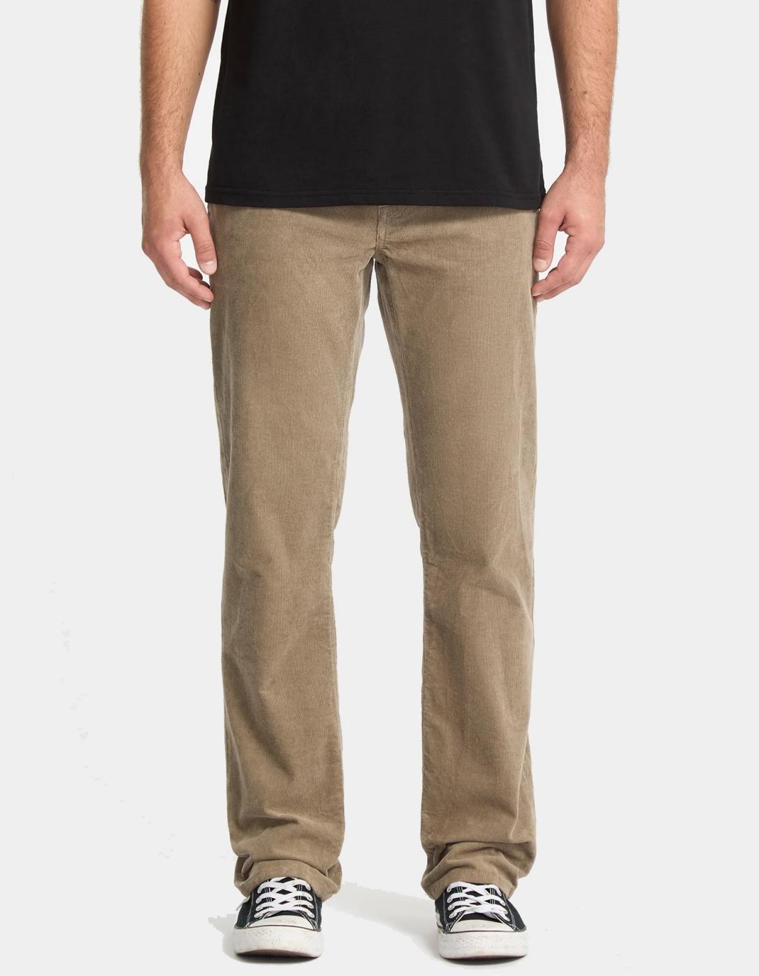 Pantalón VOLCOM SOLVER 5 POCKET CORD - Brindle