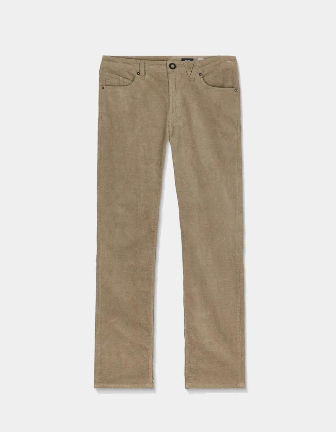 Pantalón VOLCOM SOLVER 5 POCKET CORD - Brindle