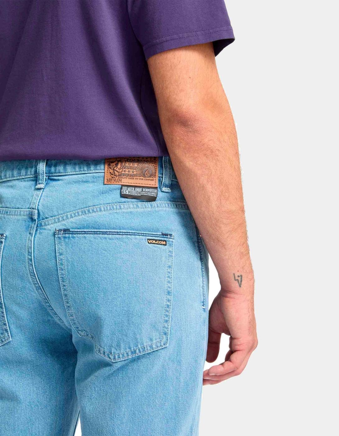 Pantalón VOLCOM SOLVER DENIM - Camper Blue