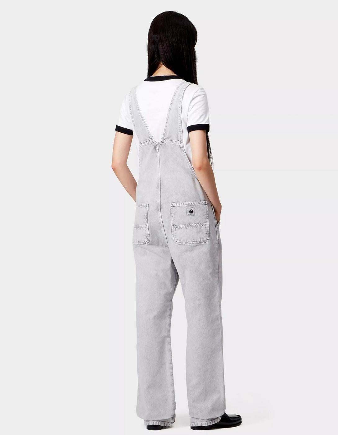 Pantalón W' BIB OVERALL - Black Chalk Wash