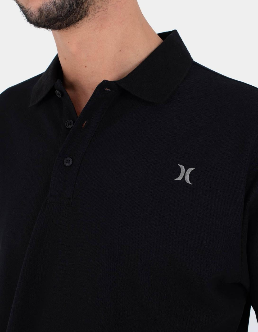 Polo HURLEY LOW TIDE - Black