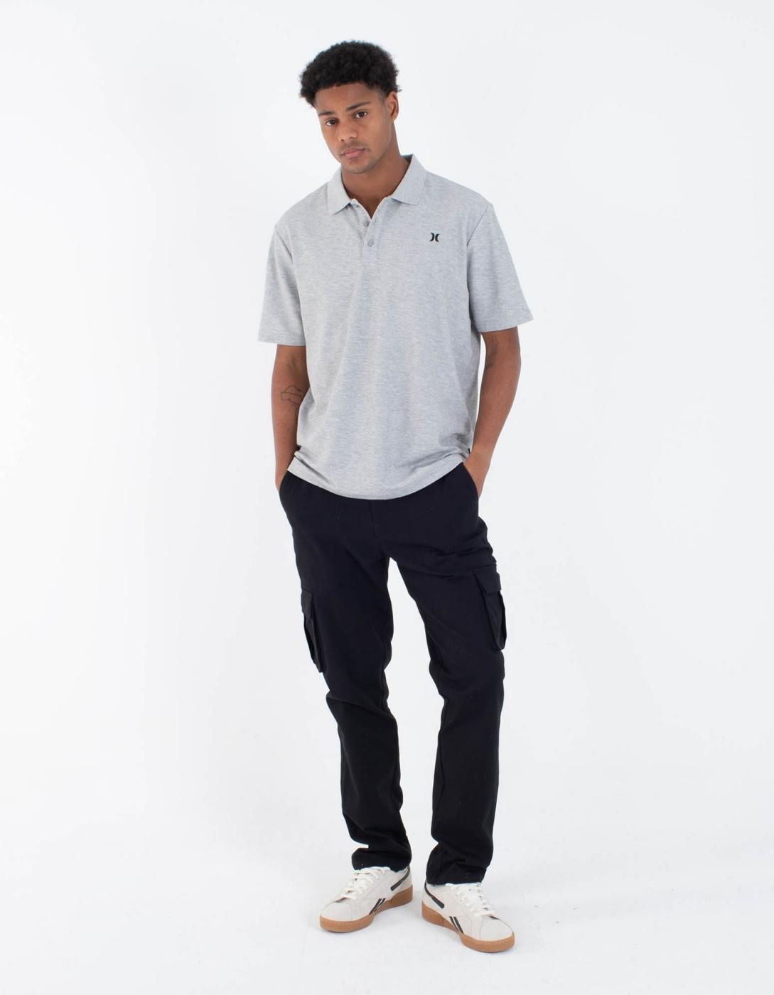 Polo HURLEY LOW TIDE - Heather Grey