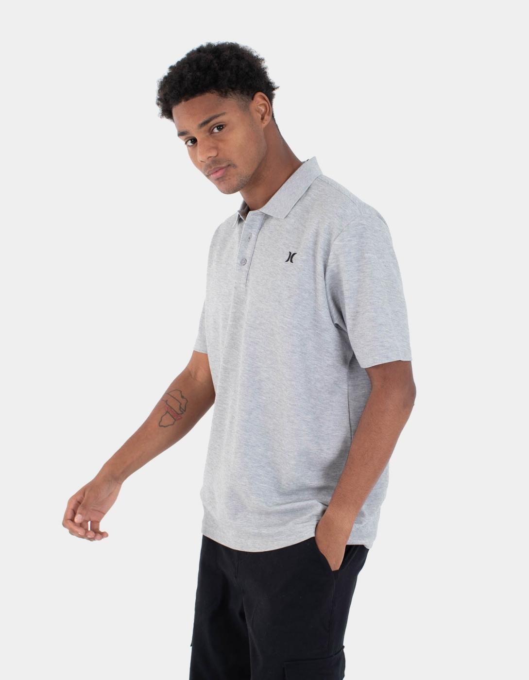 Polo HURLEY LOW TIDE - Heather Grey