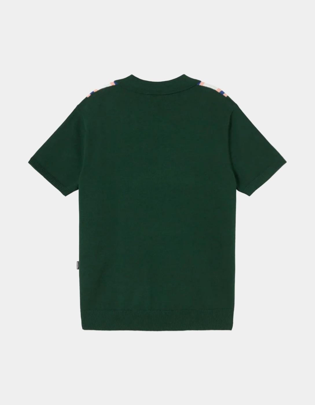 Polo KAOTIKO LOST POINT - Green/Ivory