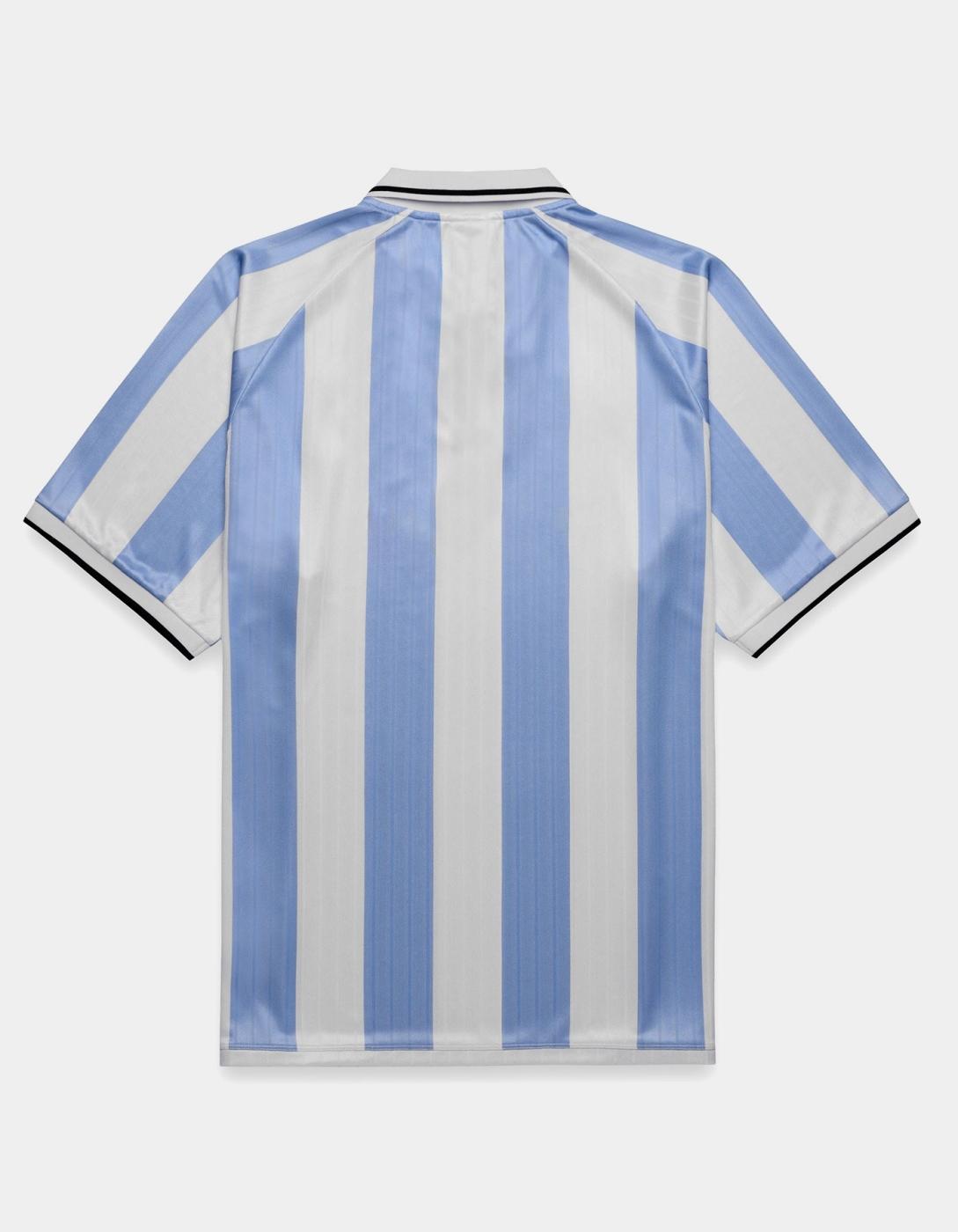 Polo KAPPA AUTHENTIC SHAILEN - White/Azure Airy/Black