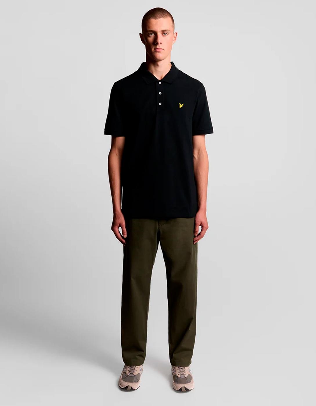 Polo LYLE & SCOTT SP400VOG - Jet Black