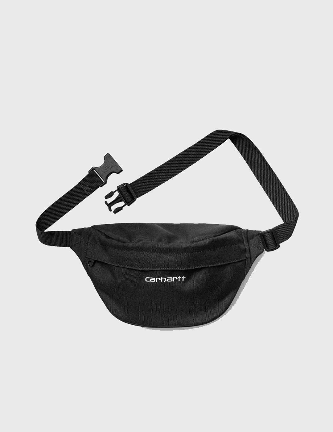 Riñonera Carhartt PAYTON HIP BAG - Black white