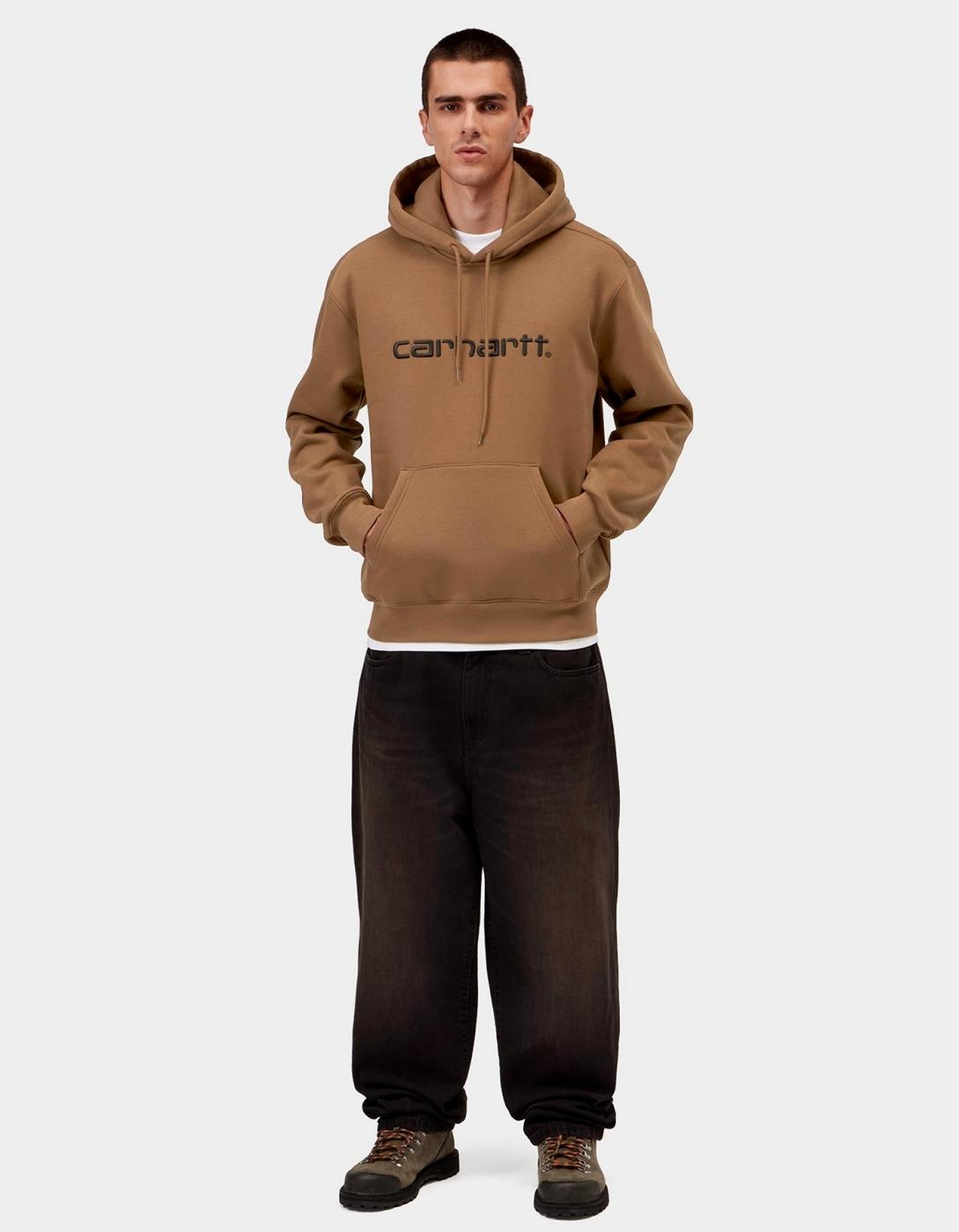 Sud. Cap. CARHARTT SWEAT - WIP H Brown / Black