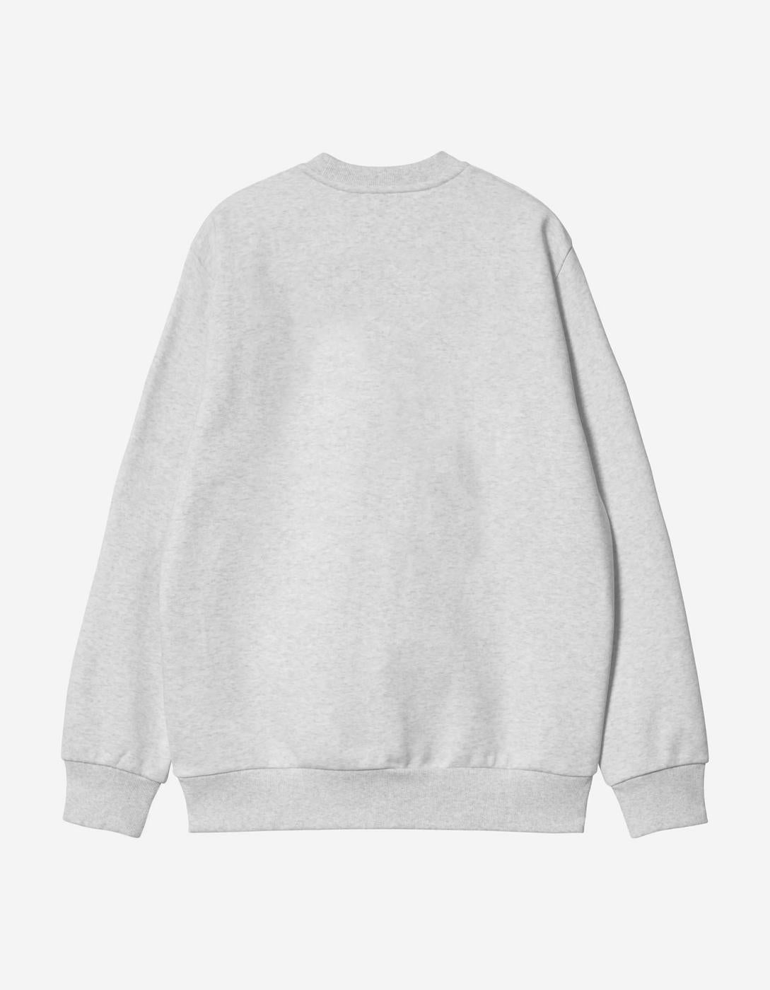 Sud. W' HOODED CARHARTT WIP - Ash Heather / Cozy Purpl