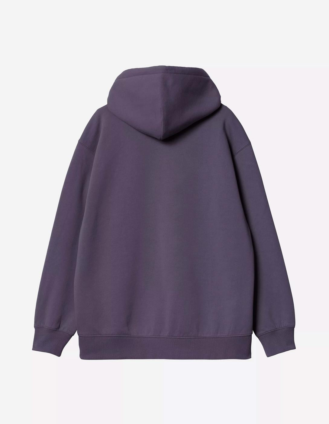 Sud. W' HOODED CARHARTT WIP - Shady Purple / Dark Navy