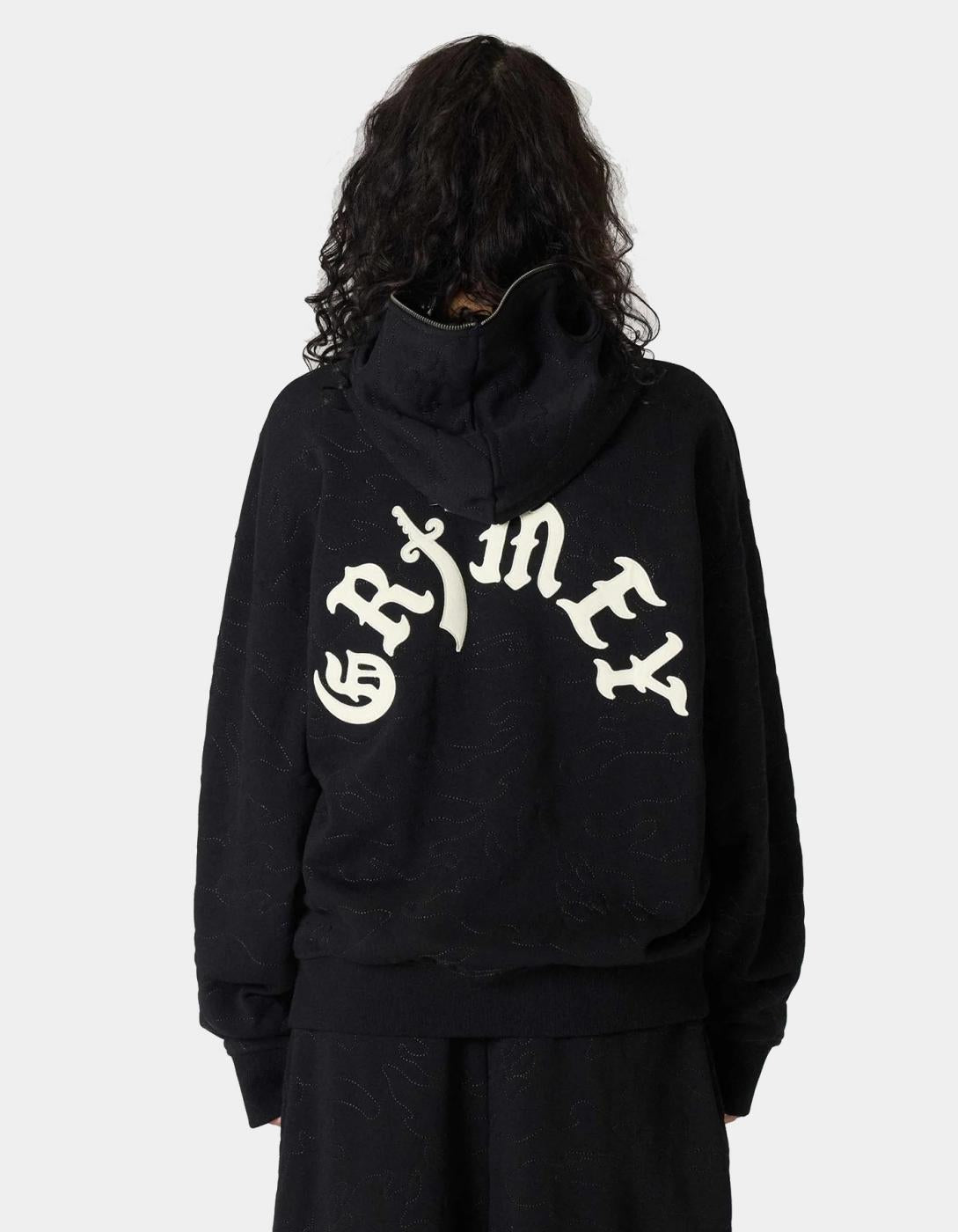 Sudadera Cap. Abierta ODD CUTLASS - Black