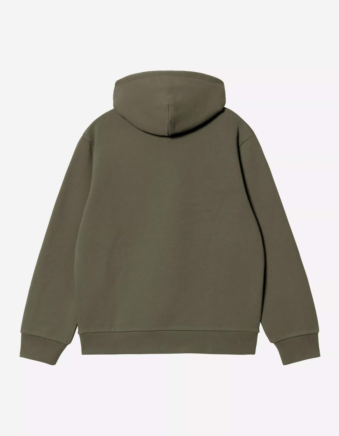 Sudadera Cap. CARHARTT WIP SWEAT - Leaf / Tourmaline
