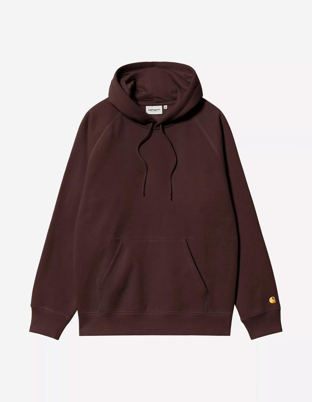 Sudadera Cap. CHASE SWEAT- Palisander / Gold