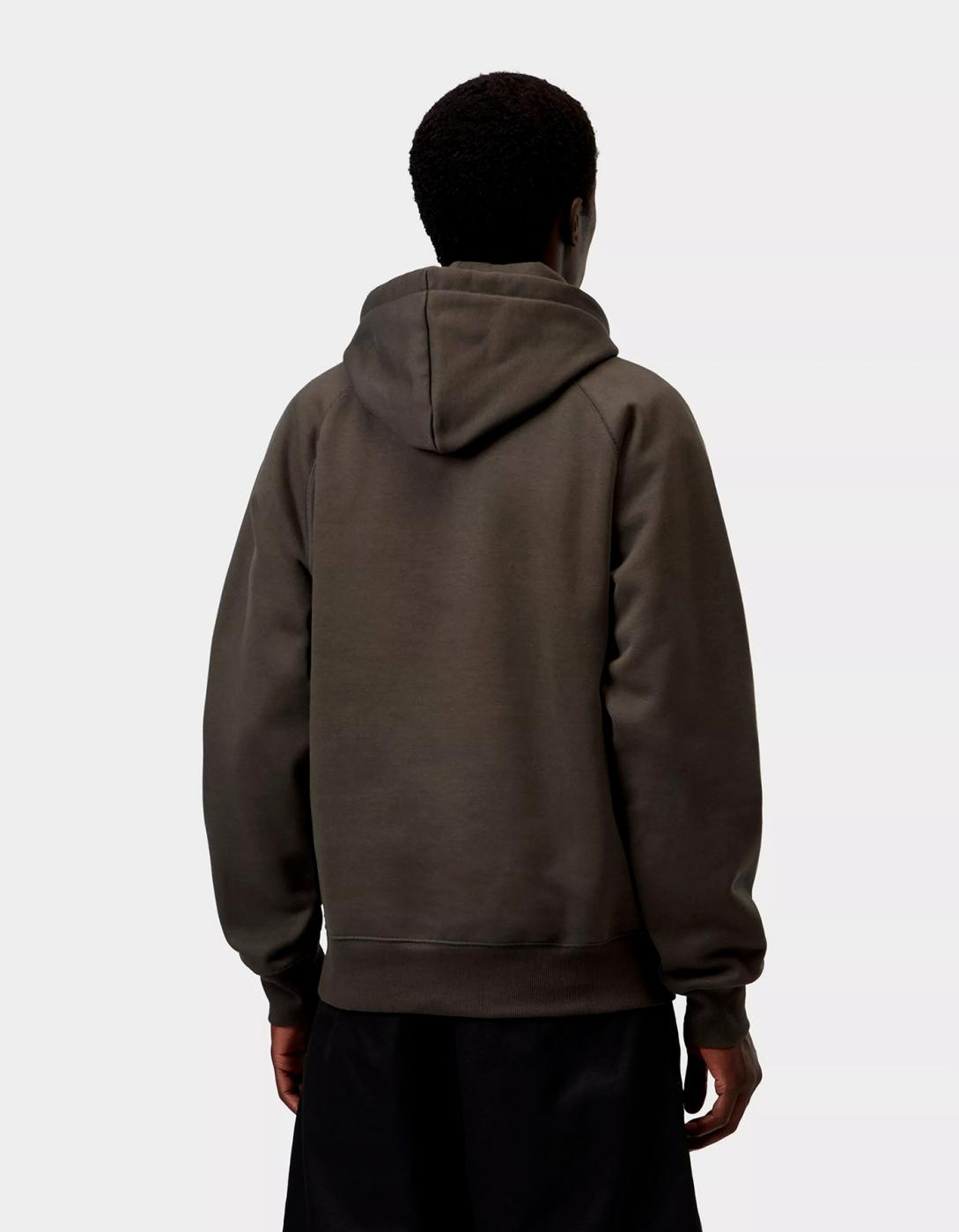 Sudadera Cap. CHASE SWEAT- Shungite / Gold