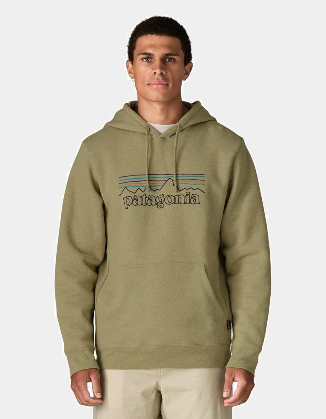 Sudadera Cap. P-6 LOGO UPRISAL - Gumtree Green