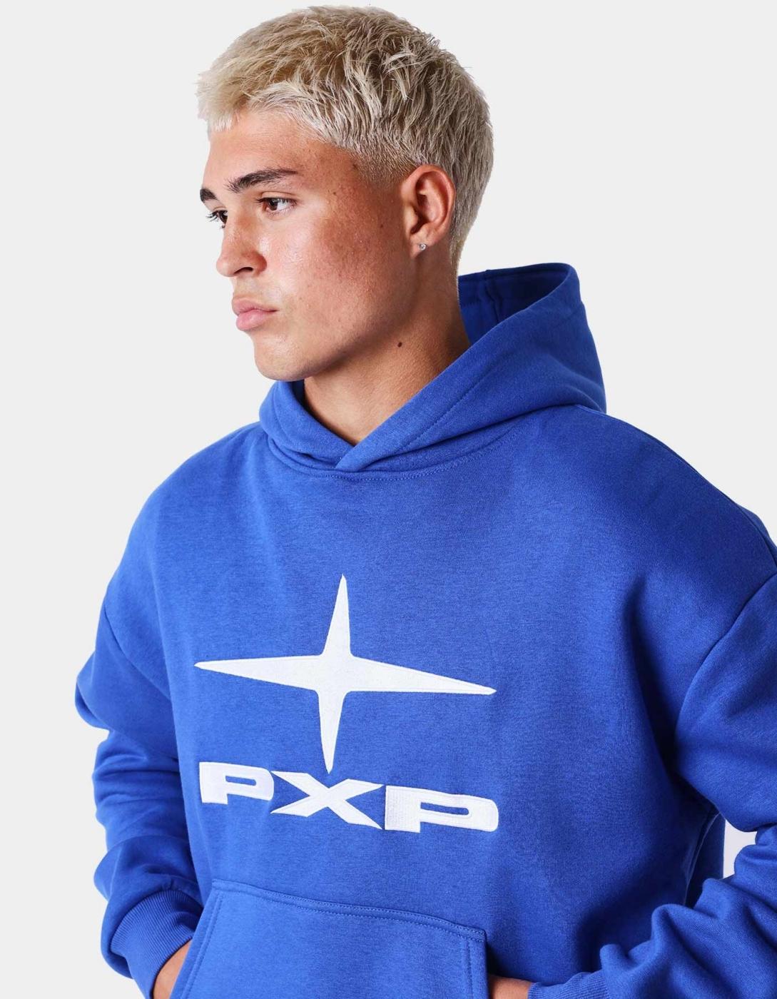 Sudadera Capucha 2522176 - Azul