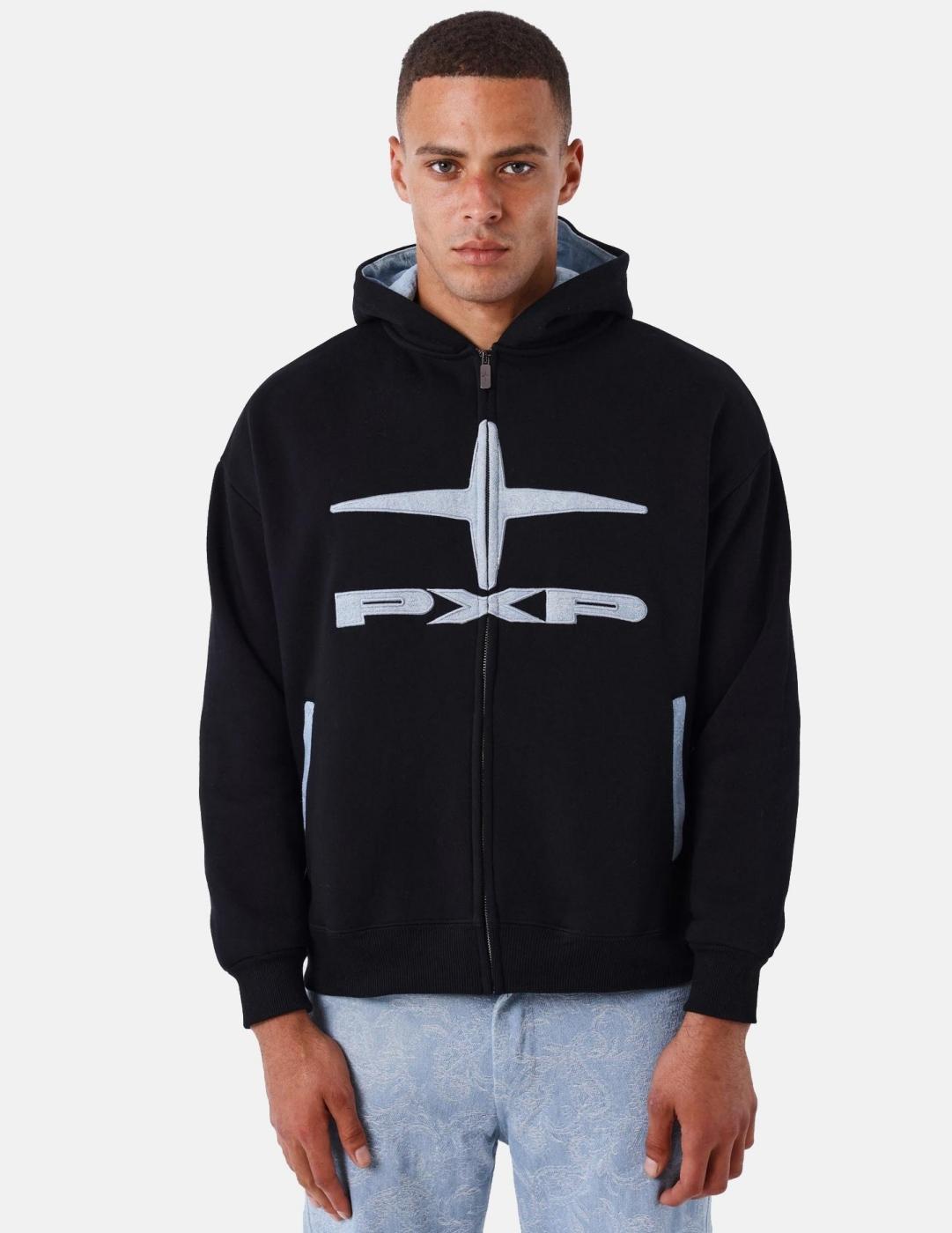 Sudadera Capucha Abierta PROJECT X PARIS 2534014 - Negro