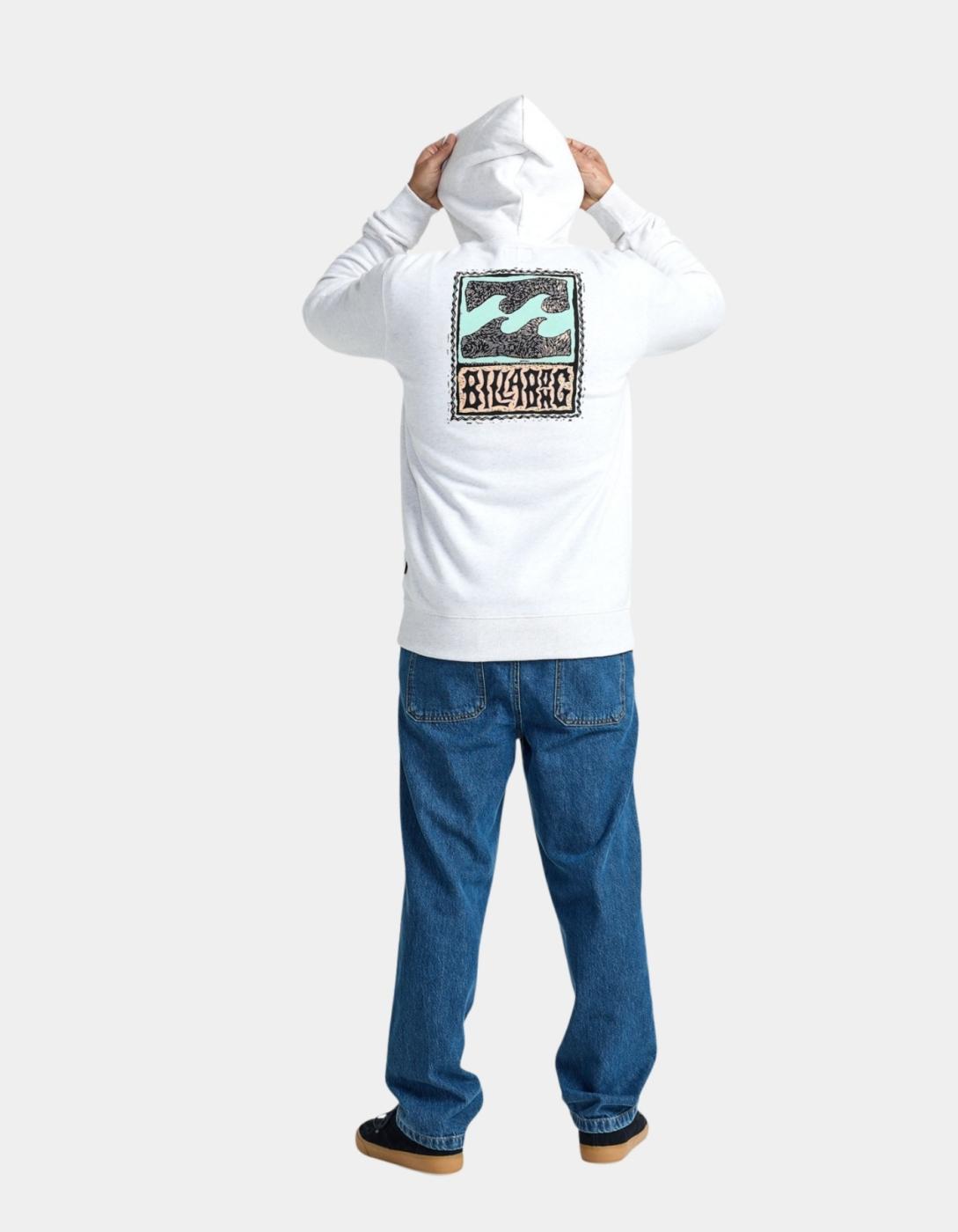 Sudadera Capucha BILLABONG FOUNDATION - Oatmeal Heather
