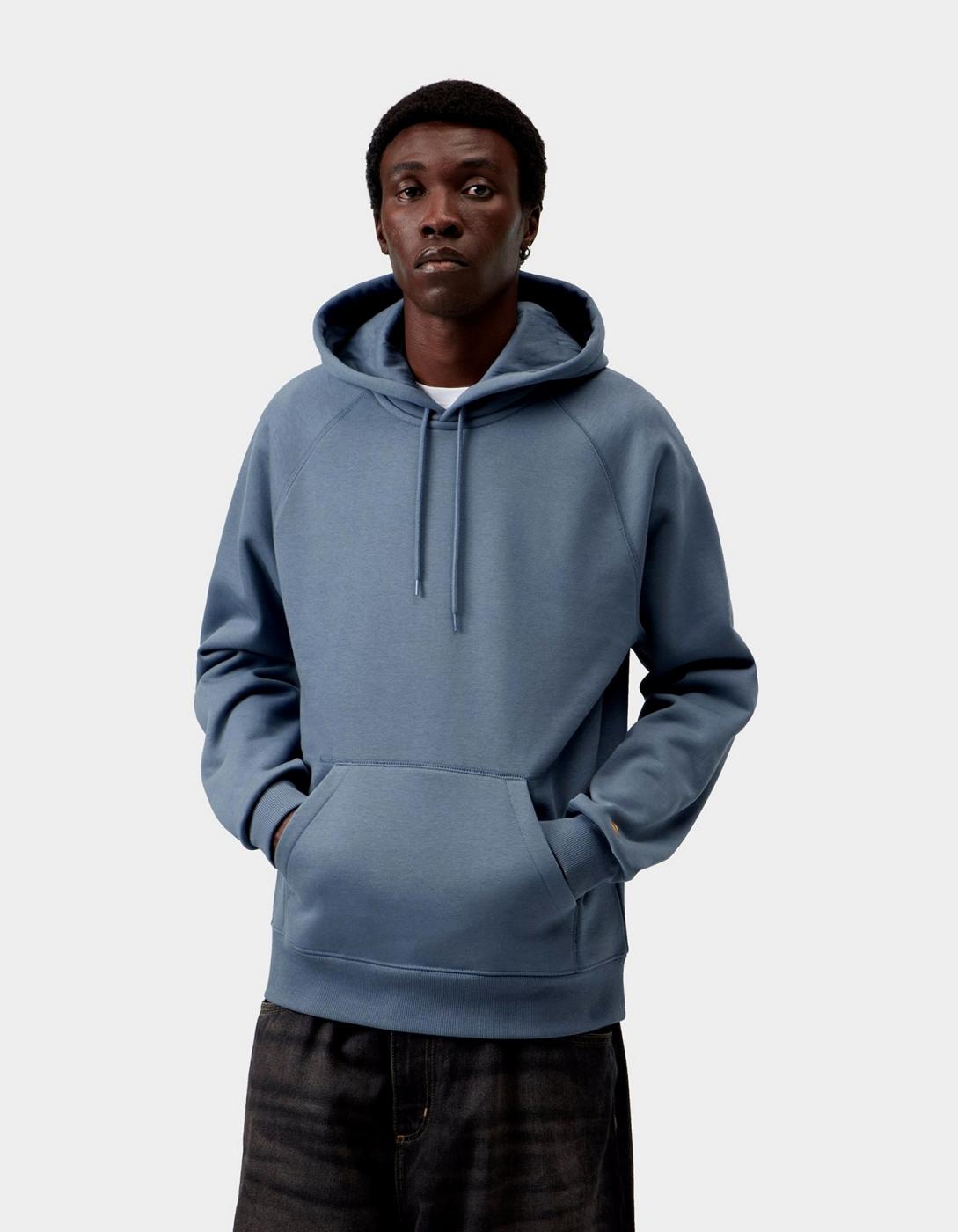 Sudadera Capucha CHASE SWEAT- Icesheet / Gold