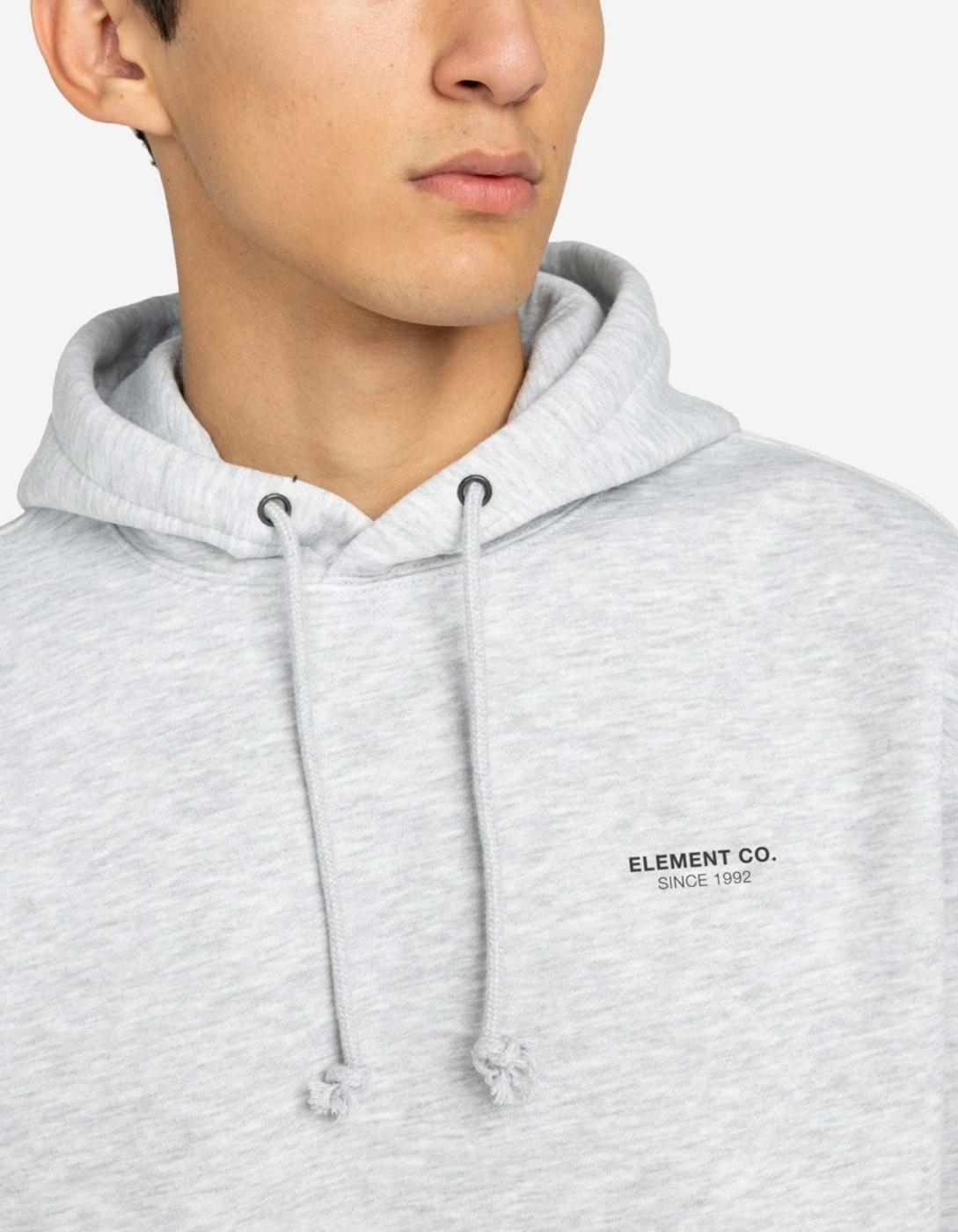 Sudadera Capucha ELEMENT CO - Mid Grey Heather