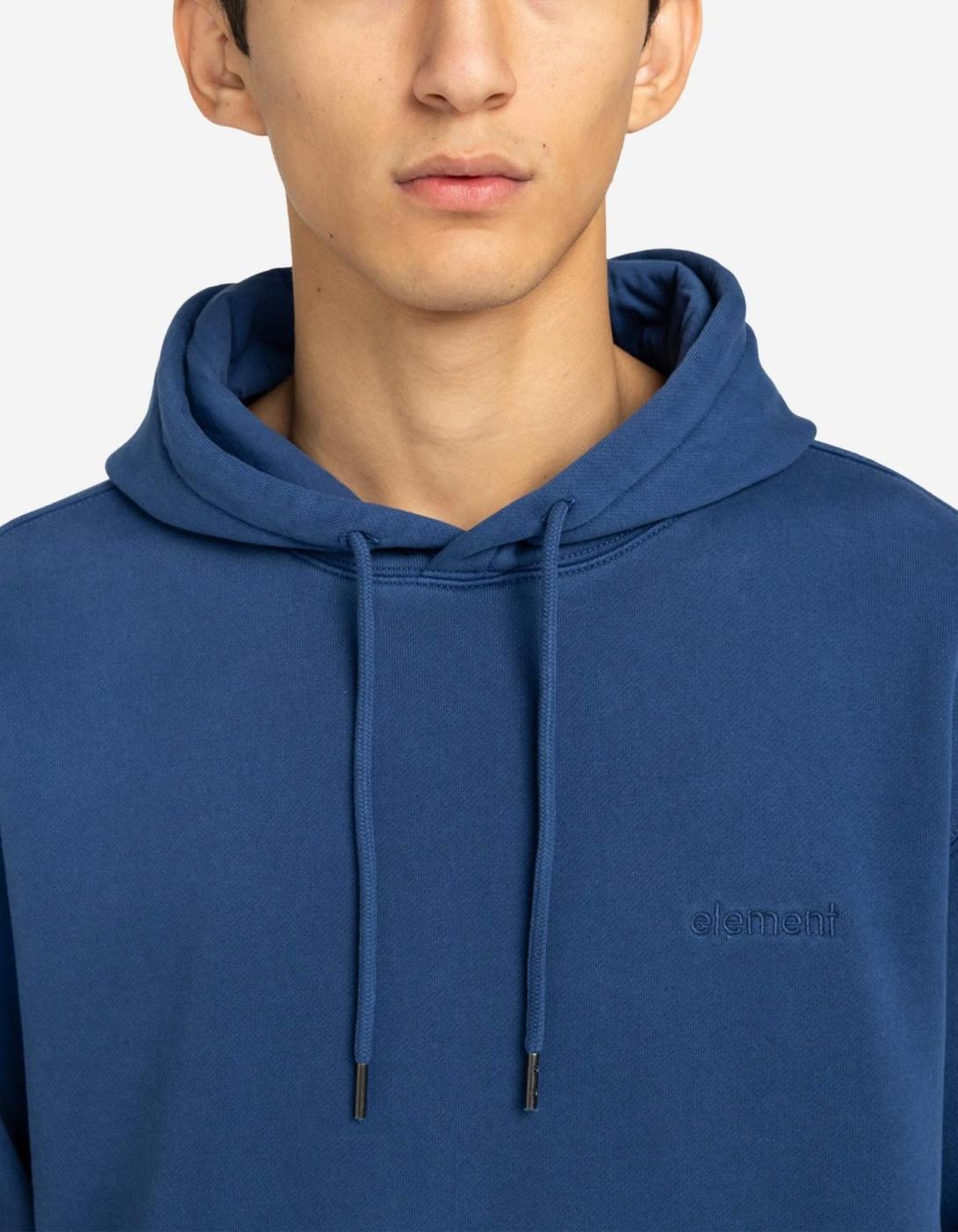 Sudadera Capucha ELEMENT LOWCASE PIGMENT - Navy Peony