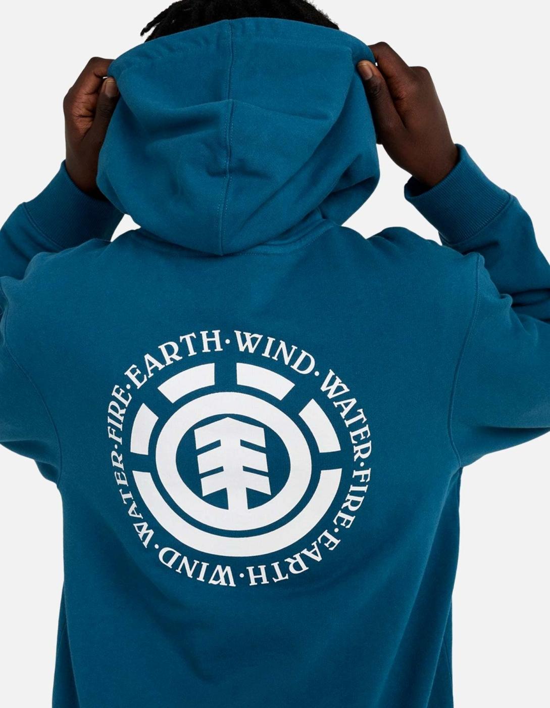 Sudadera Capucha ELEMENT SEAL BP - Mallard Blue