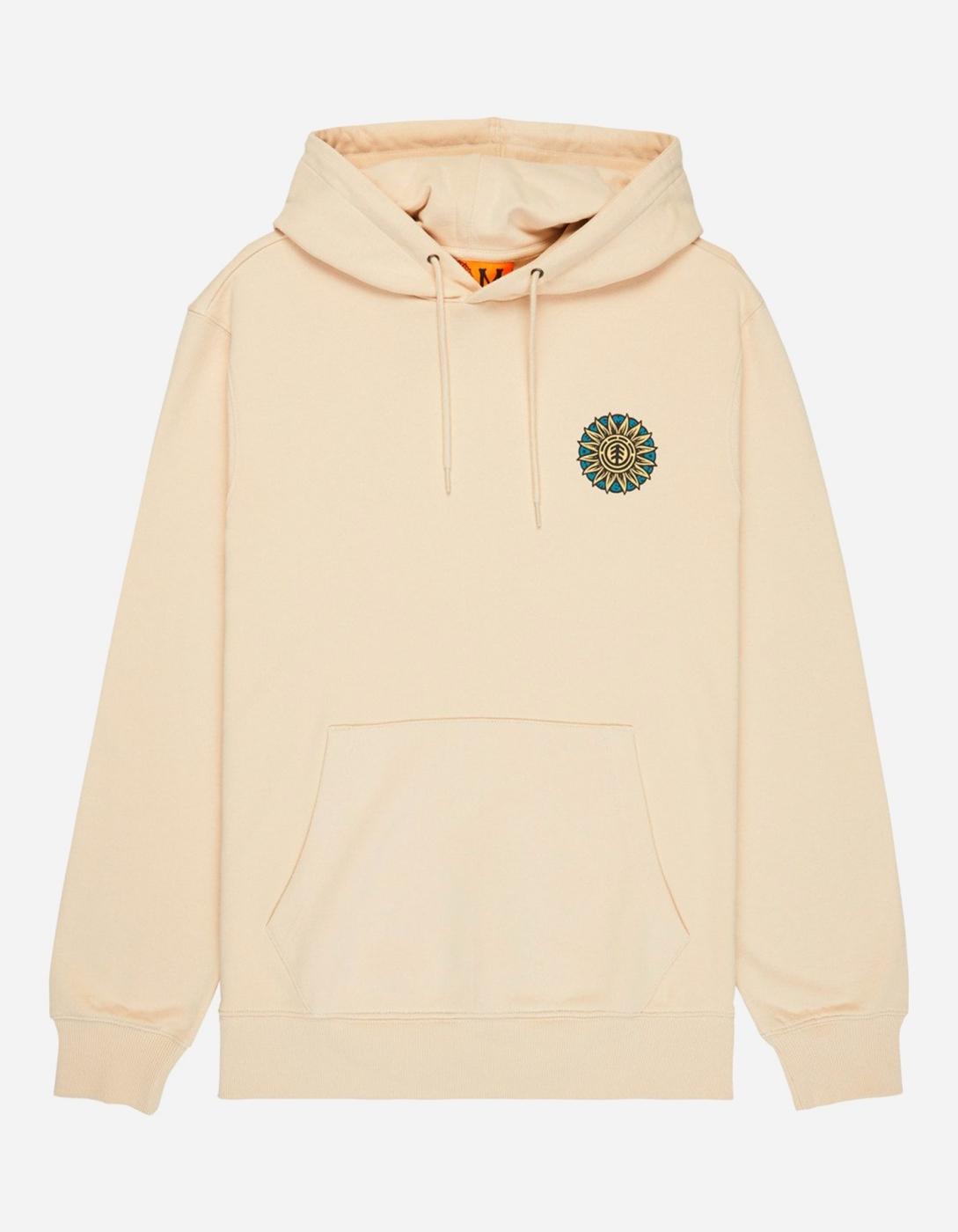 Sudadera Capucha ELEMENT TIMBER LIGHT - Crystal Gray