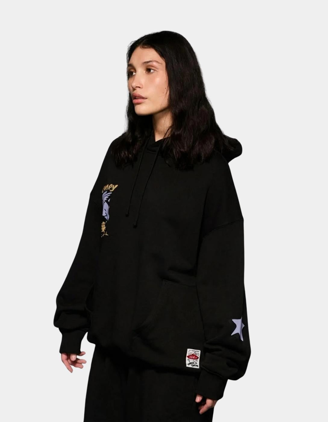 Sudadera Capucha GRIMEY CONCREAT JUNGLE - Black