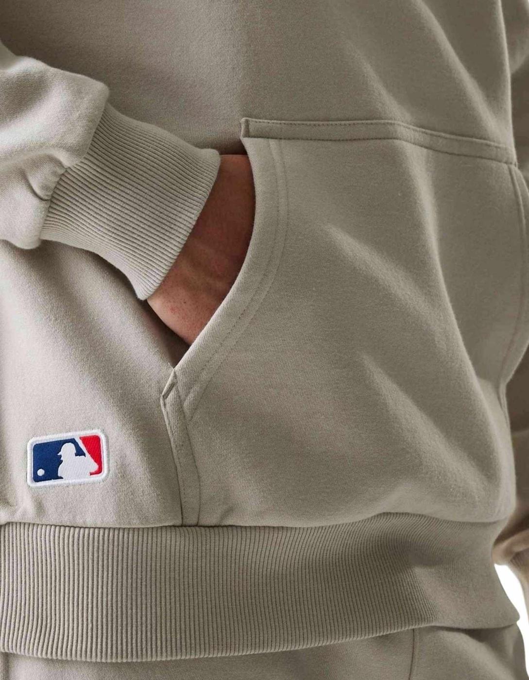 Sudadera Capucha MLB LE MIDI NEYYAN - Stone
