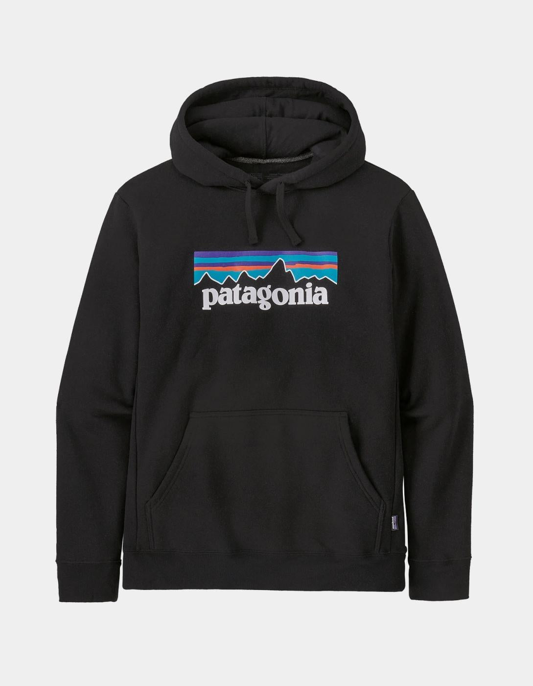 Sudadera Capucha PATAGONIA P-6 LOGO UPRISAL - Black
