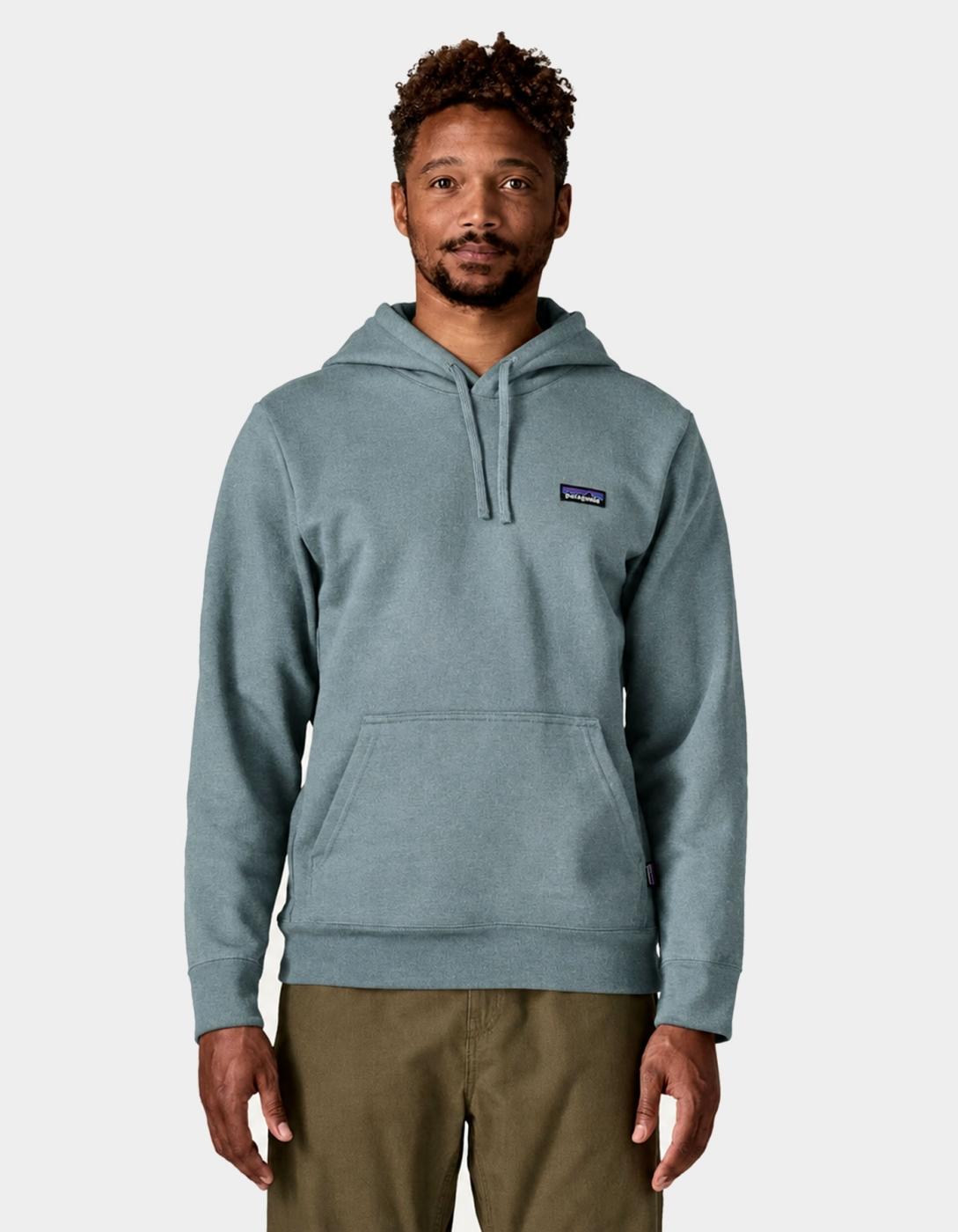 Sudadera Capucha PATAGONIA P-6 LOGO UPRISAL - Blue Sage