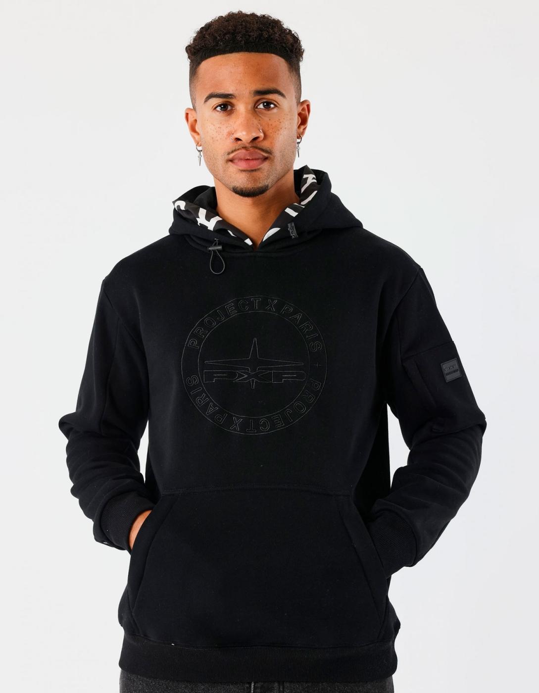 Sudadera Capucha PXP 2522172 - Negro