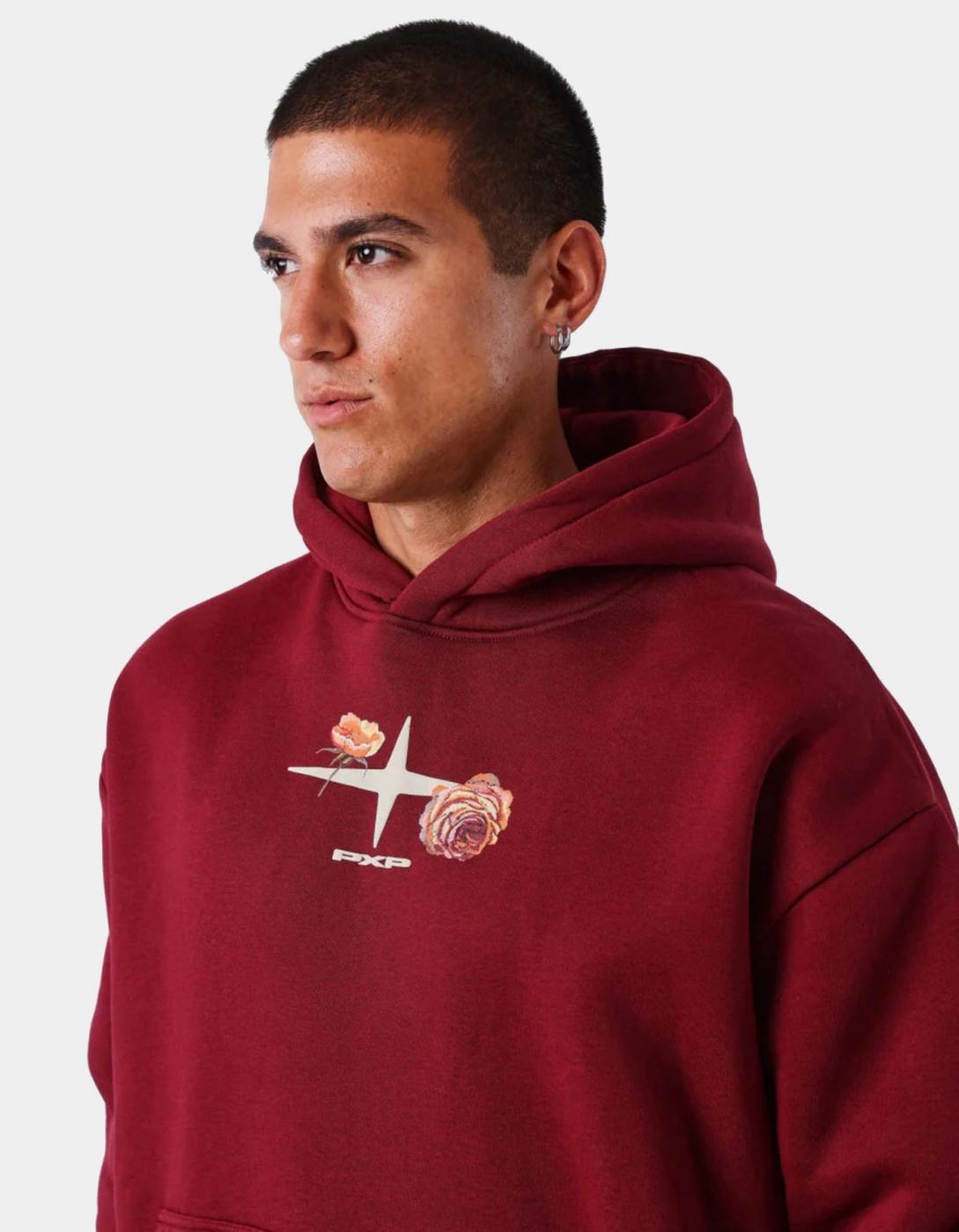 Sudadera Capucha PXP 2522175 - Burdeos