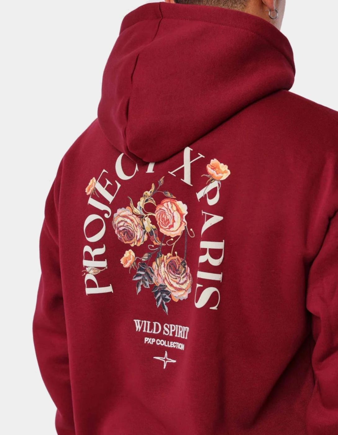Sudadera Capucha PXP 2522175 - Burdeos