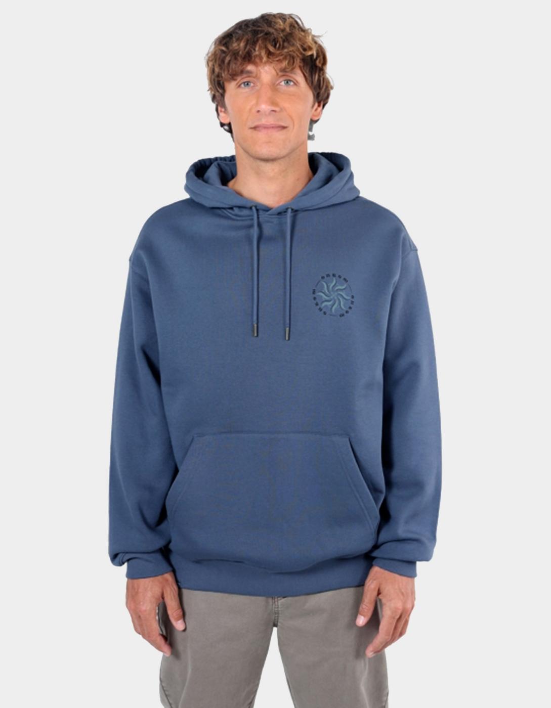 Sudadera Capucha SHURIKEN - Vintage Indigo