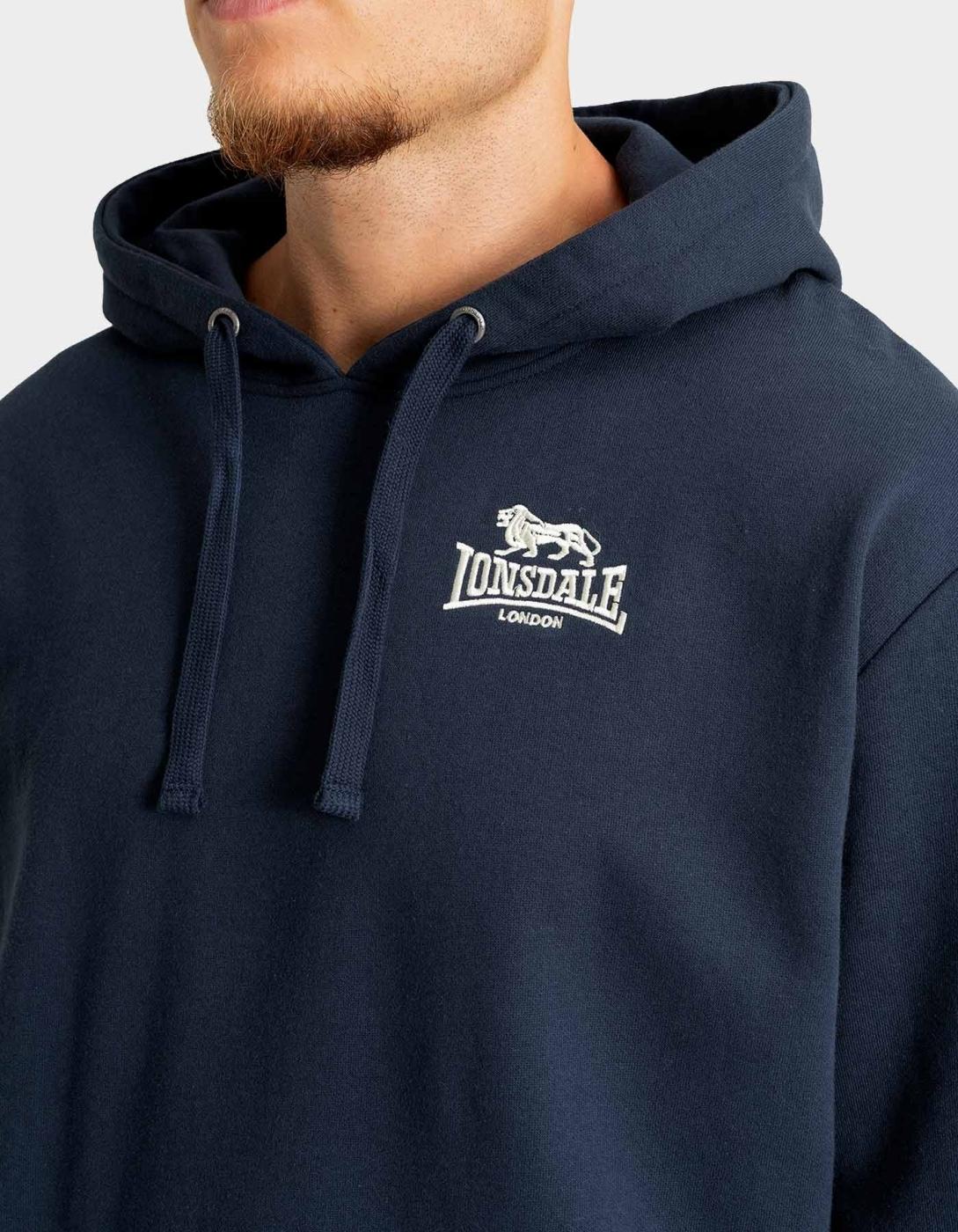 Sudadera Capucha STRATFORD - Dark Navy/Ecru