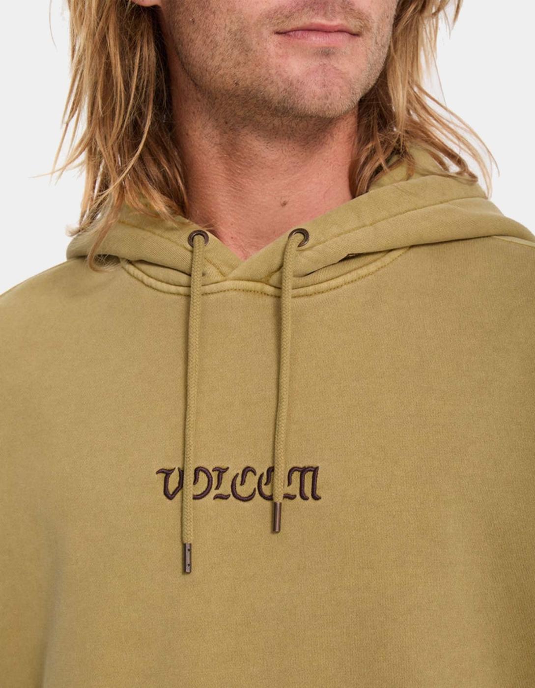 Sudadera Capucha VOLCOM BIG STONE - Mustard