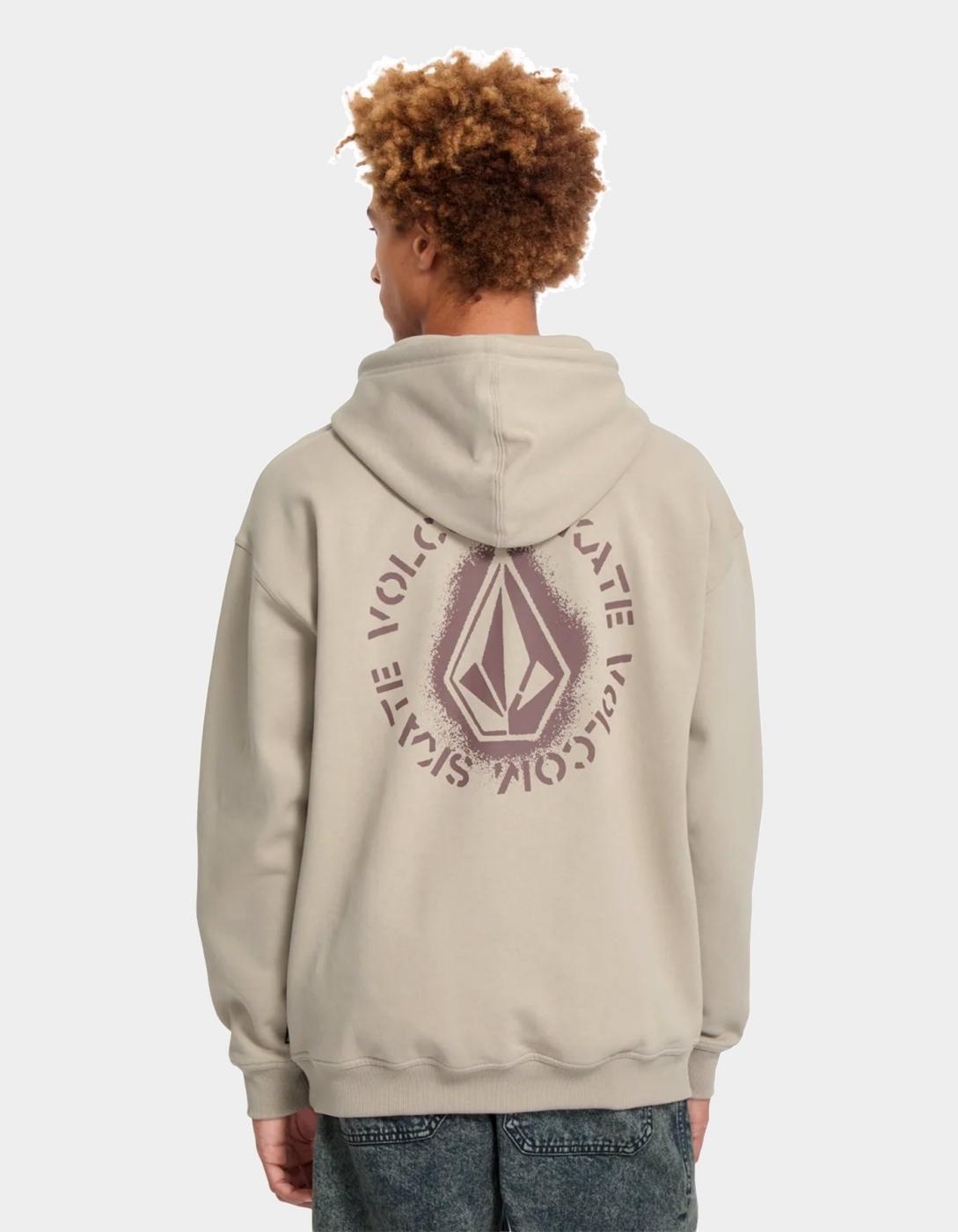 Sudadera Capucha VOLCOM SKIDDER - Light Khaki