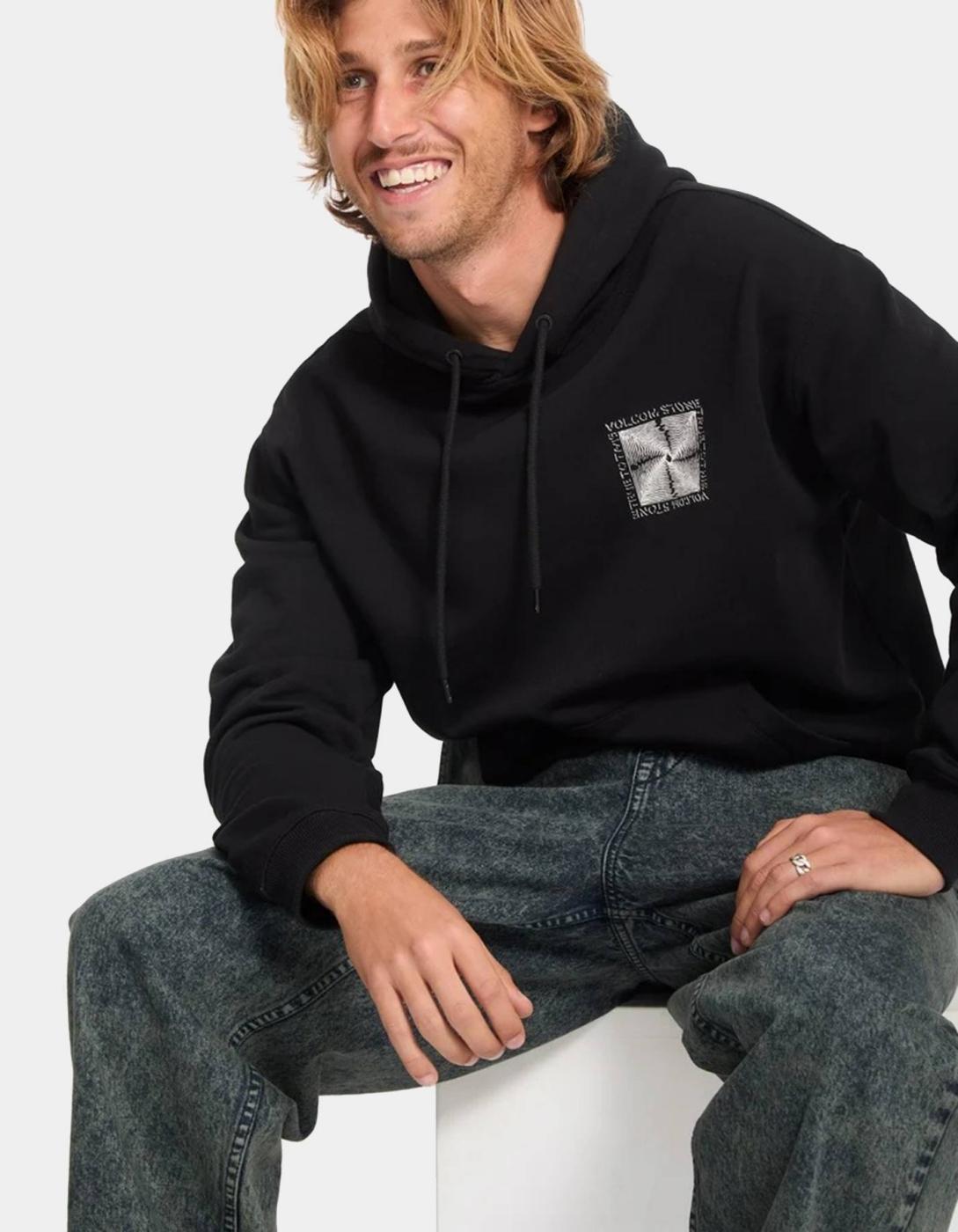 Sudadera Capucha WATANITE - Black